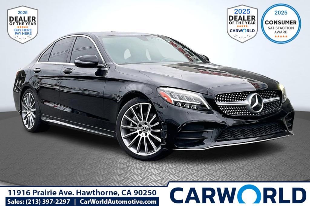 used 2021 Mercedes-Benz C-Class car, priced at $19,165
