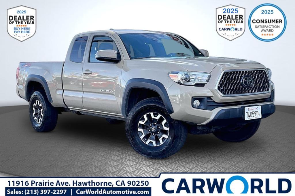 used 2018 Toyota Tacoma car, priced at $24,955