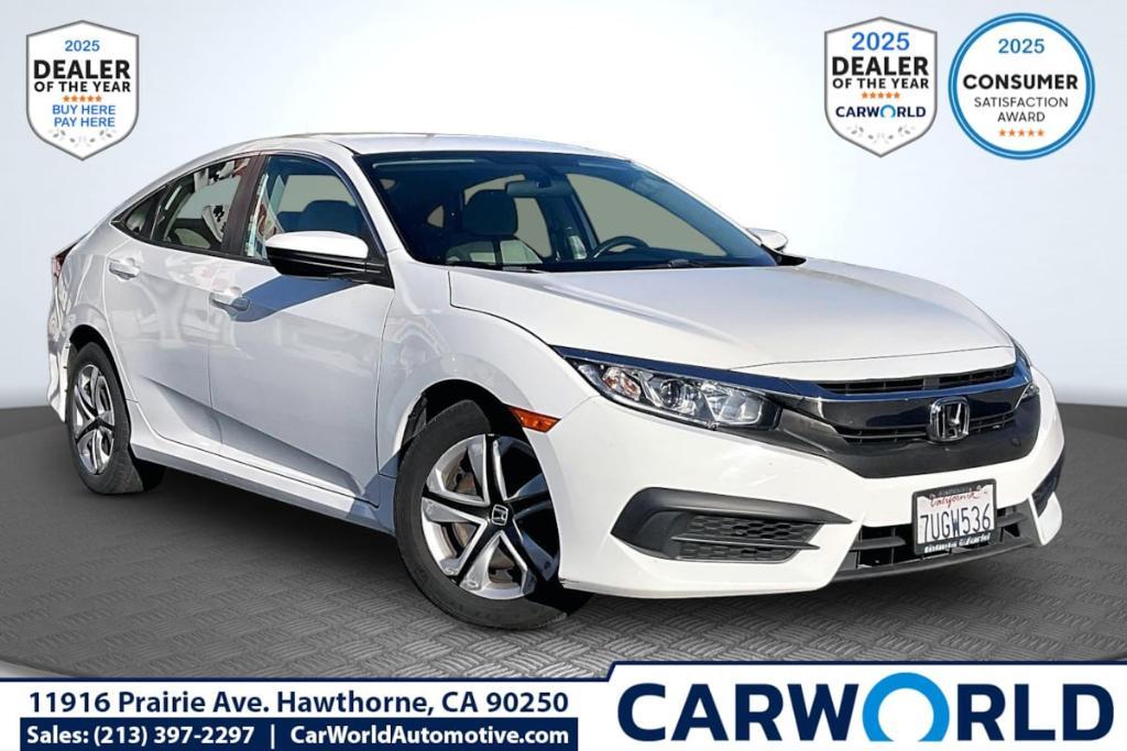 used 2016 Honda Civic car, priced at $11,495