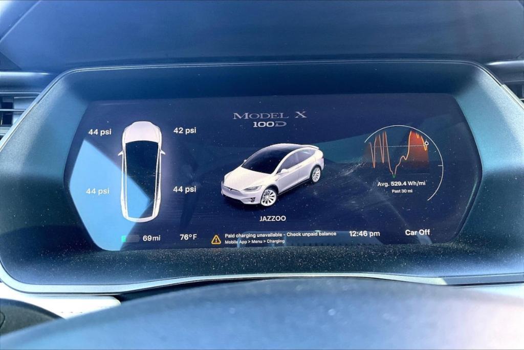 used 2019 Tesla Model X car, priced at $23,485