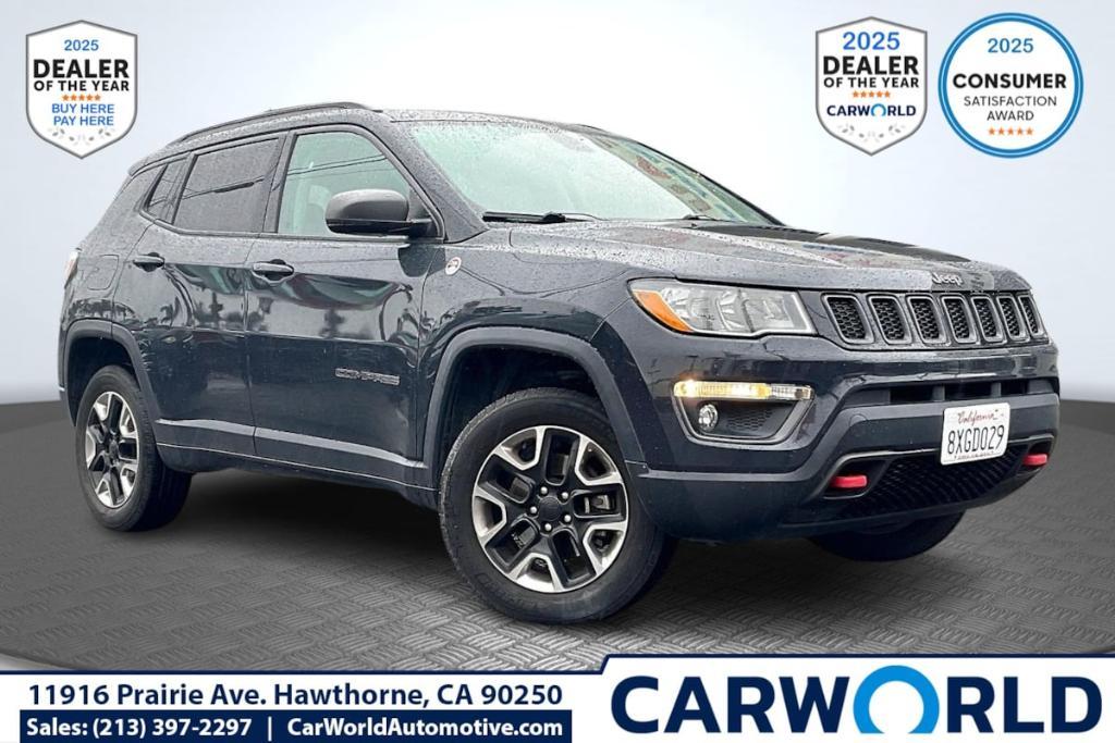 used 2018 Jeep Compass car, priced at $12,095