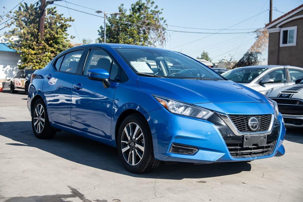 used 2021 Nissan Versa car, priced at $12,125