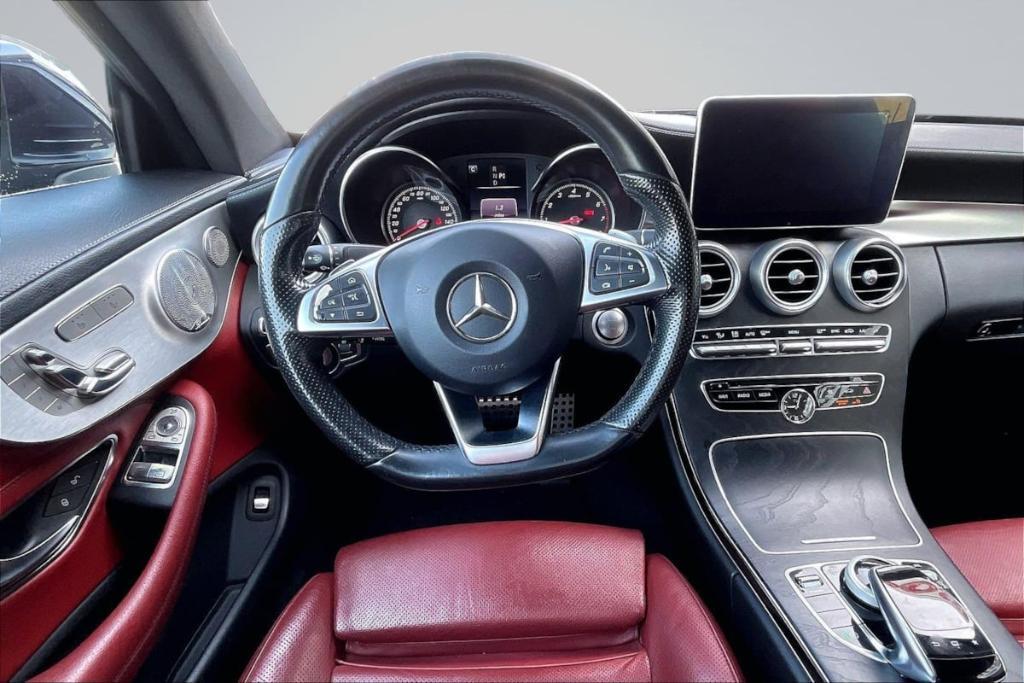 used 2017 Mercedes-Benz C-Class car, priced at $17,845