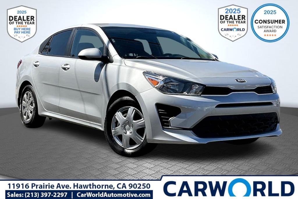 used 2021 Kia Rio car, priced at $9,325