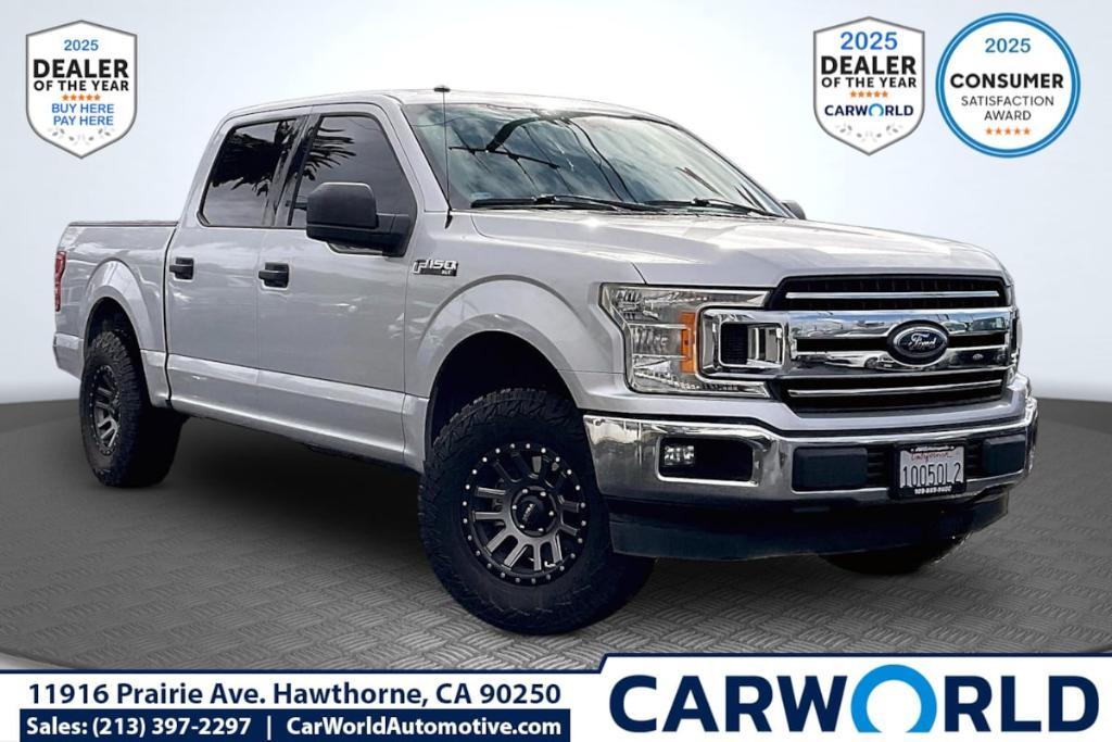 used 2018 Ford F-150 car, priced at $19,165