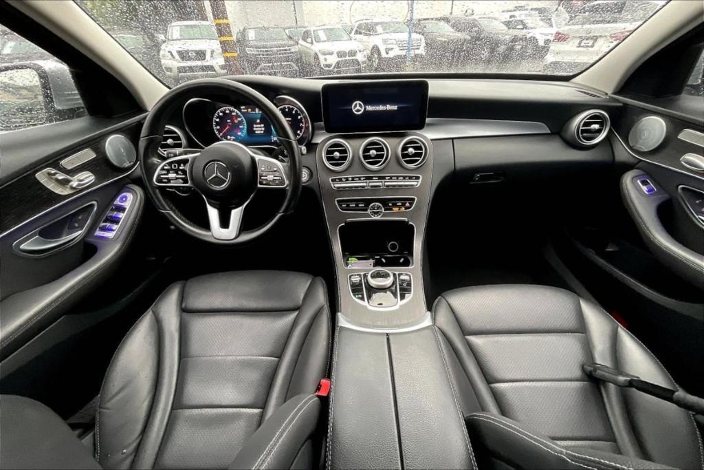 used 2021 Mercedes-Benz C-Class car, priced at $29,995