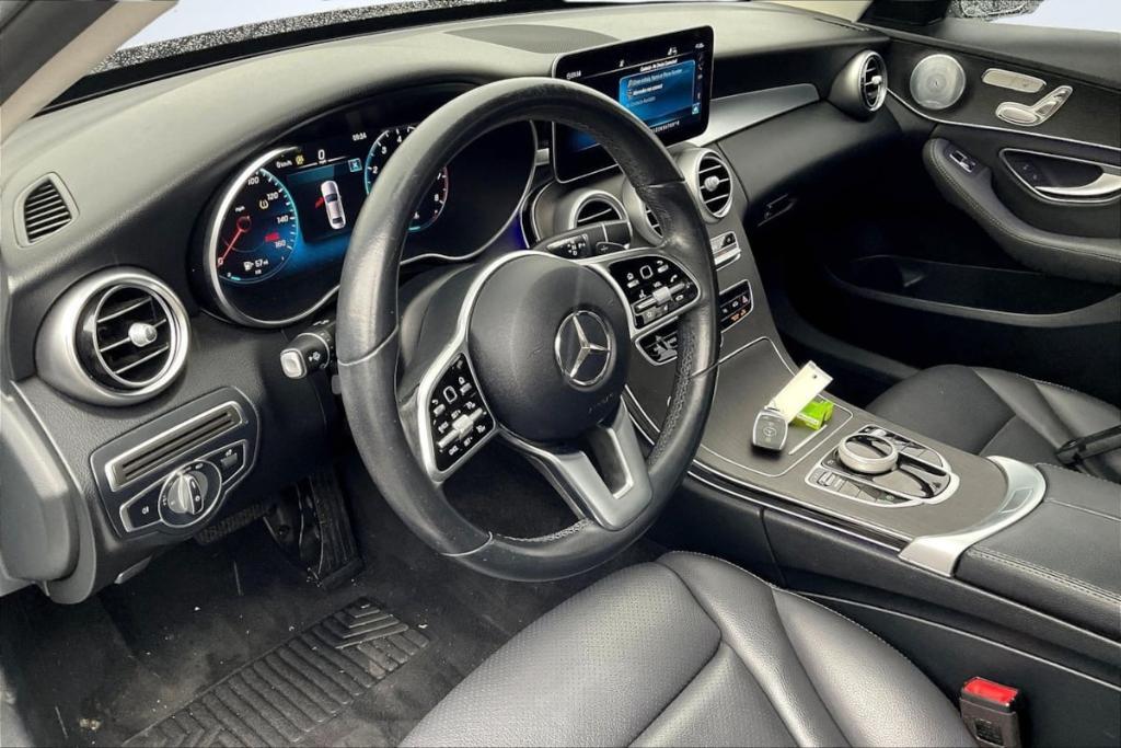 used 2021 Mercedes-Benz C-Class car, priced at $29,995