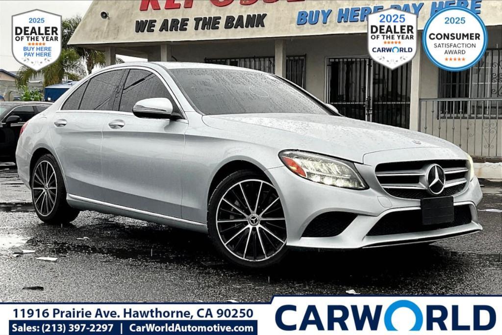 used 2021 Mercedes-Benz C-Class car, priced at $29,995