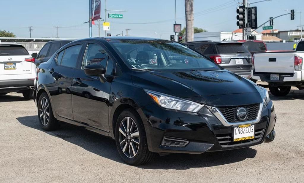 used 2021 Nissan Versa car, priced at $10,665