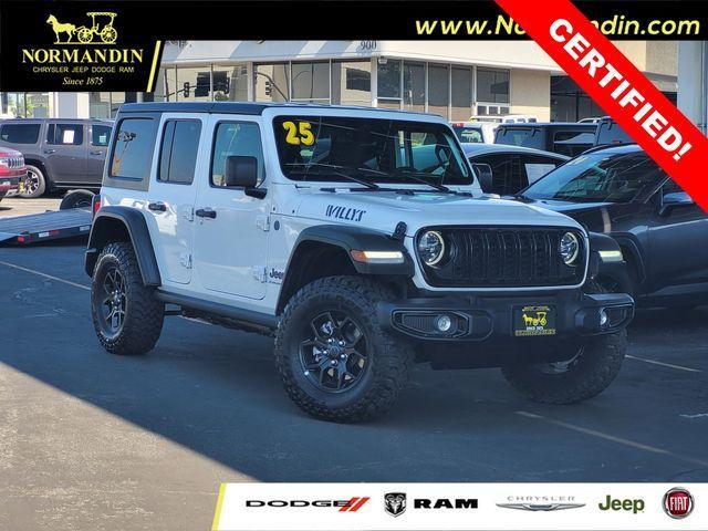 used 2025 Jeep Wrangler 4xe car, priced at $31,900