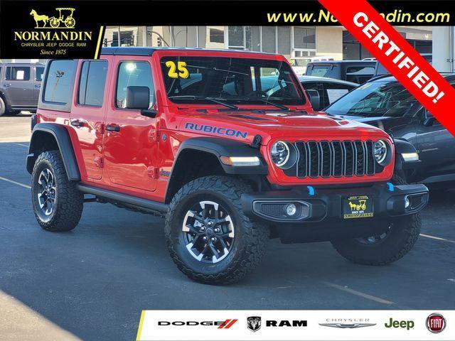 used 2025 Jeep Wrangler 4xe car, priced at $36,900