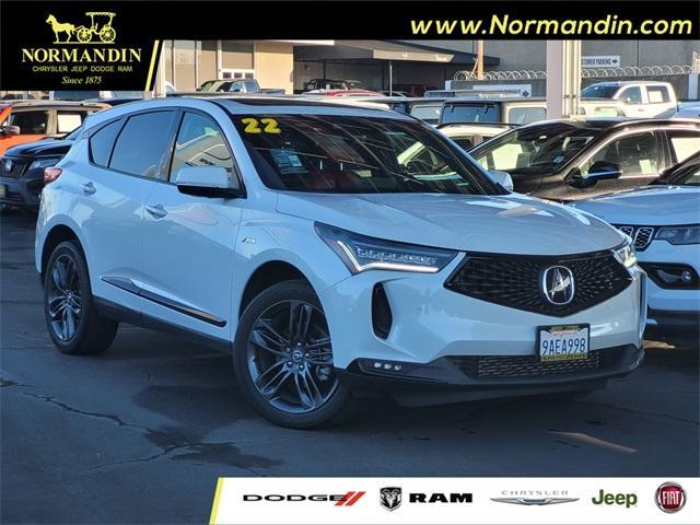 used 2022 Acura RDX car, priced at $33,500