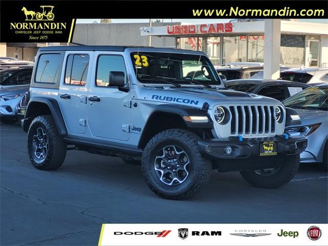 used 2023 Jeep Wrangler 4xe car, priced at $34,500