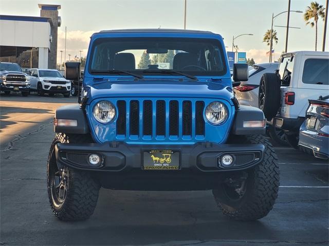 used 2023 Jeep Wrangler car, priced at $30,800