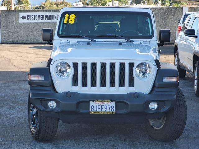 used 2018 Jeep Wrangler Unlimited car, priced at $23,900
