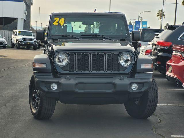 used 2024 Jeep Wrangler car, priced at $29,600