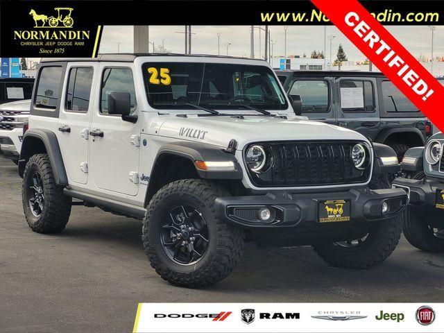 used 2025 Jeep Wrangler 4xe car