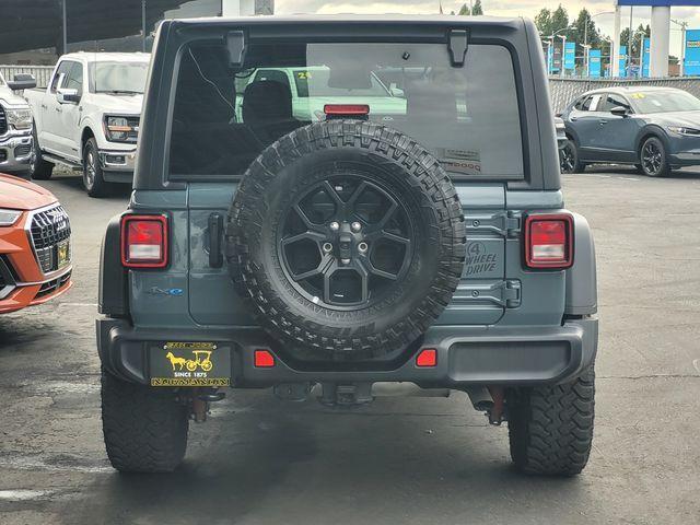 used 2025 Jeep Wrangler 4xe car, priced at $32,800