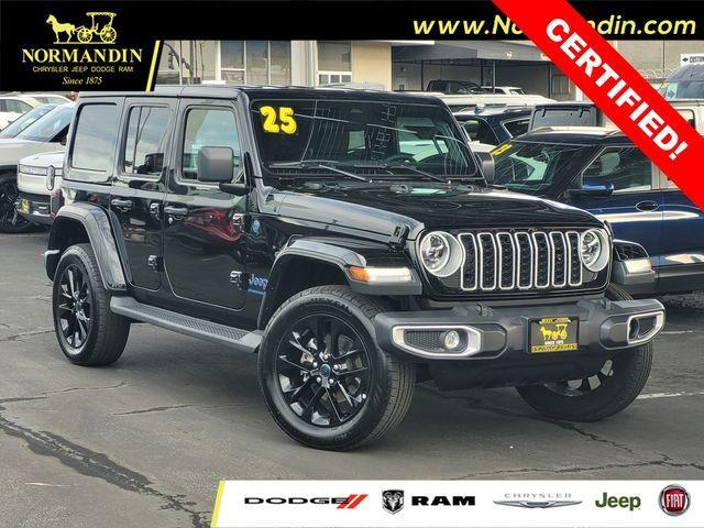 used 2025 Jeep Wrangler 4xe car