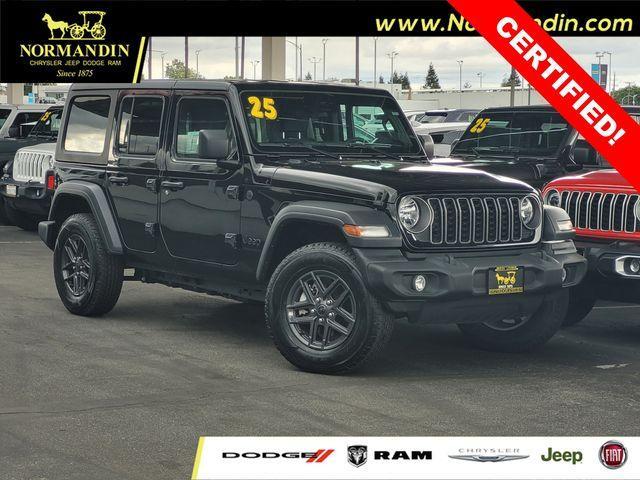 used 2025 Jeep Wrangler car, priced at $31,998