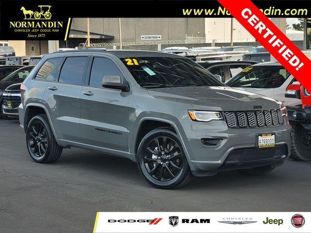used 2021 Jeep Grand Cherokee car, priced at $27,500
