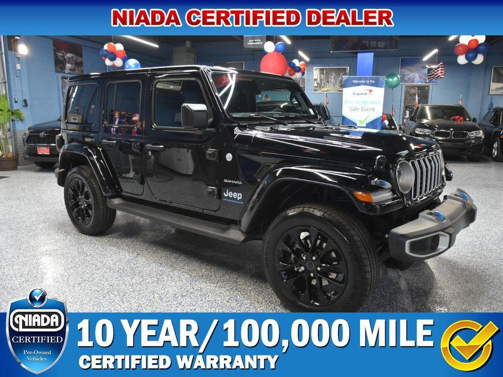 used 2024 Jeep Wrangler 4xe car, priced at $36,981
