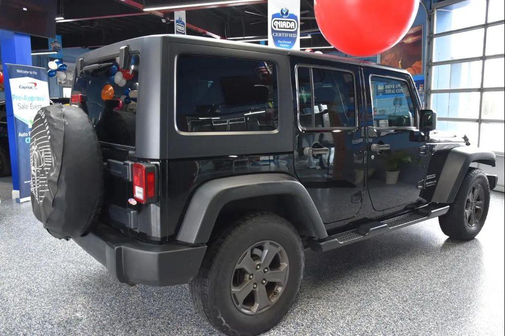 used 2016 Jeep Wrangler Unlimited car, priced at $10,491