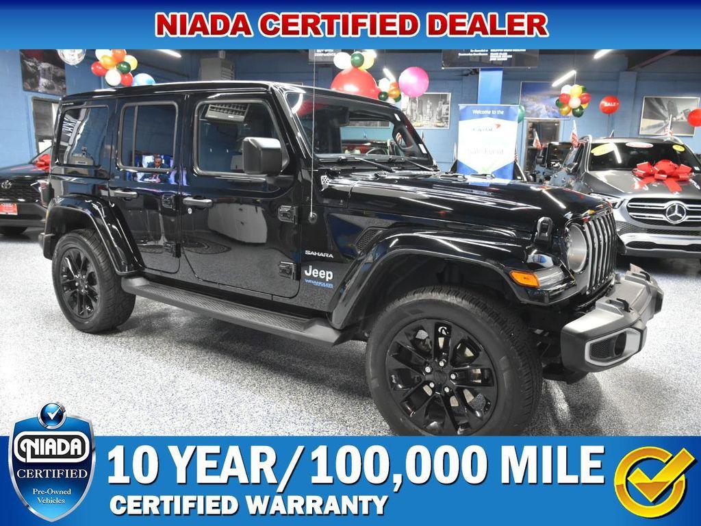 used 2021 Jeep Wrangler Unlimited 4xe car, priced at $28,981