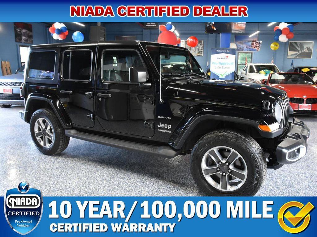 used 2020 Jeep Wrangler Unlimited car, priced at $23,491