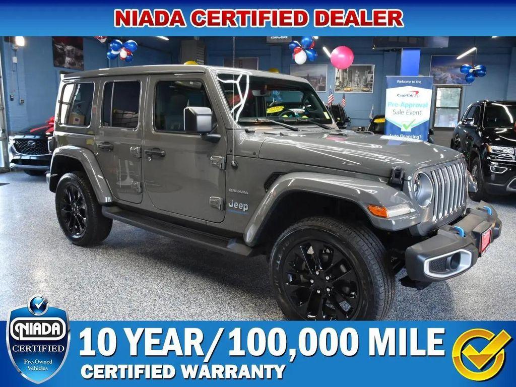 used 2023 Jeep Wrangler 4xe car, priced at $31,981