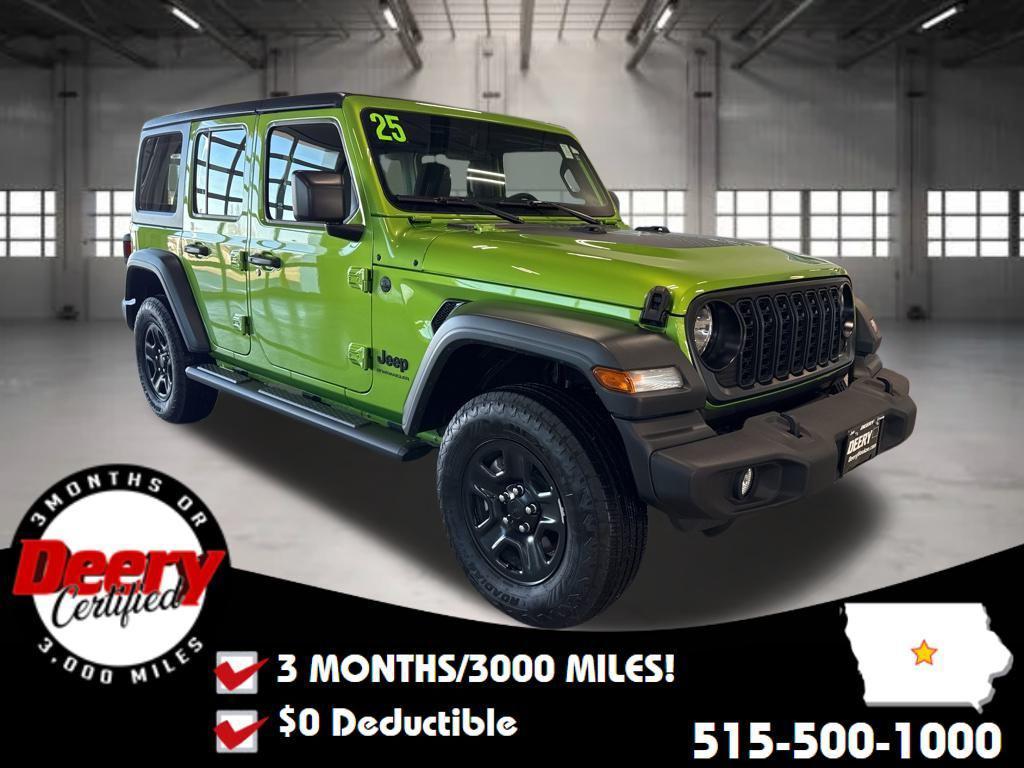 used 2025 Jeep Wrangler car, priced at $36,580