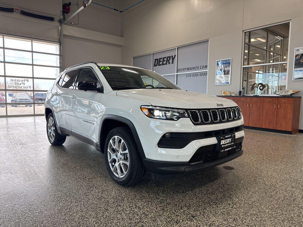 used 2023 Jeep Compass car, priced at $24,596
