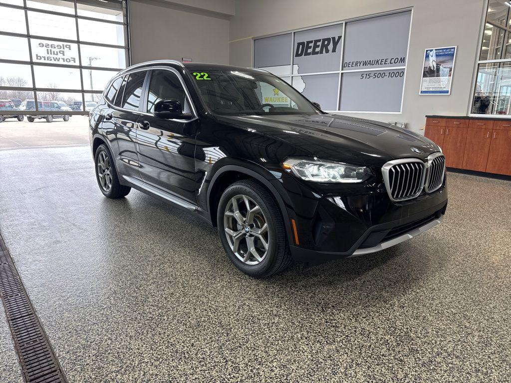 used 2022 BMW X3 car, priced at $27,695