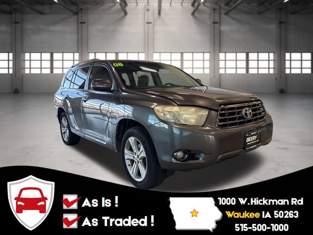 used 2008 Toyota Highlander car, priced at $4,995