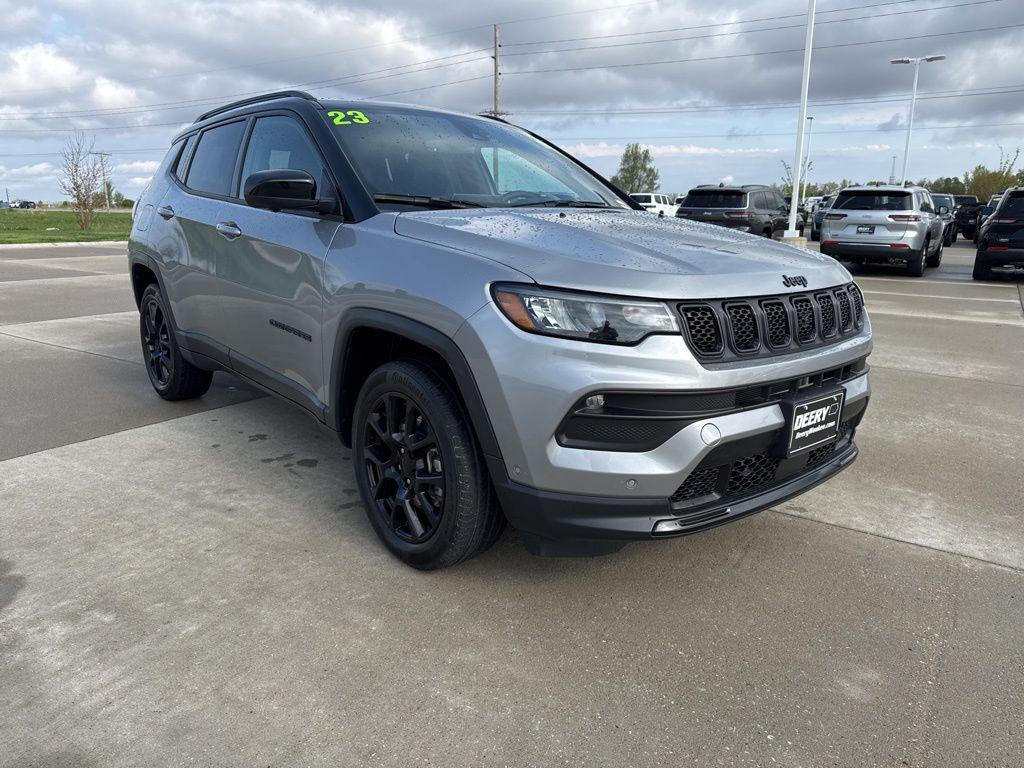 used 2023 Jeep Compass car, priced at $24,999