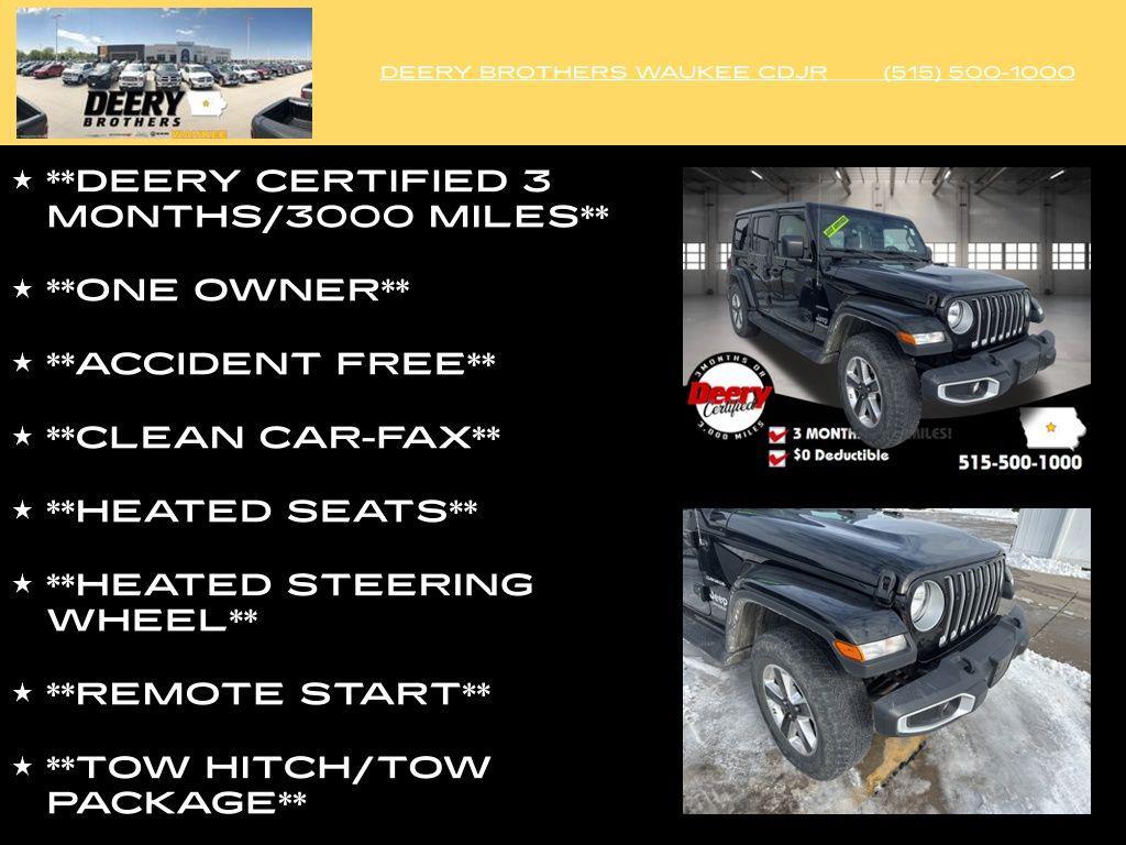 used 2020 Jeep Wrangler Unlimited car, priced at $31,749