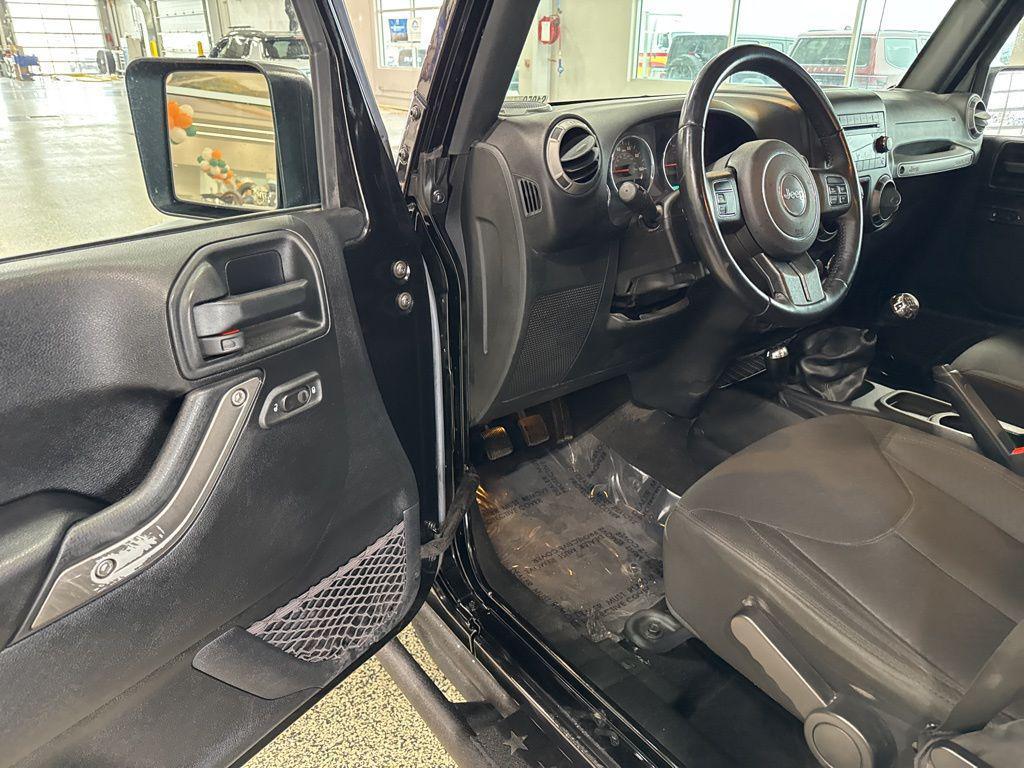used 2016 Jeep Wrangler Unlimited car, priced at $14,853