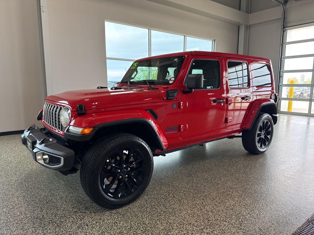 used 2025 Jeep Wrangler 4xe car, priced at $32,999