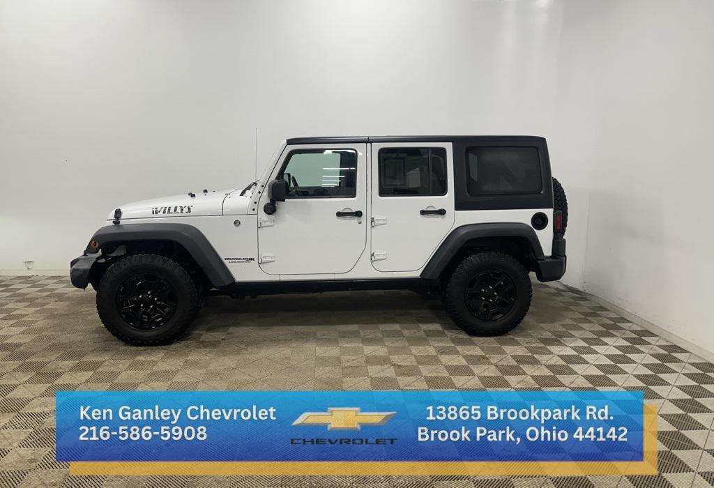 used 2018 Jeep Wrangler JK Unlimited car, priced at $18,793