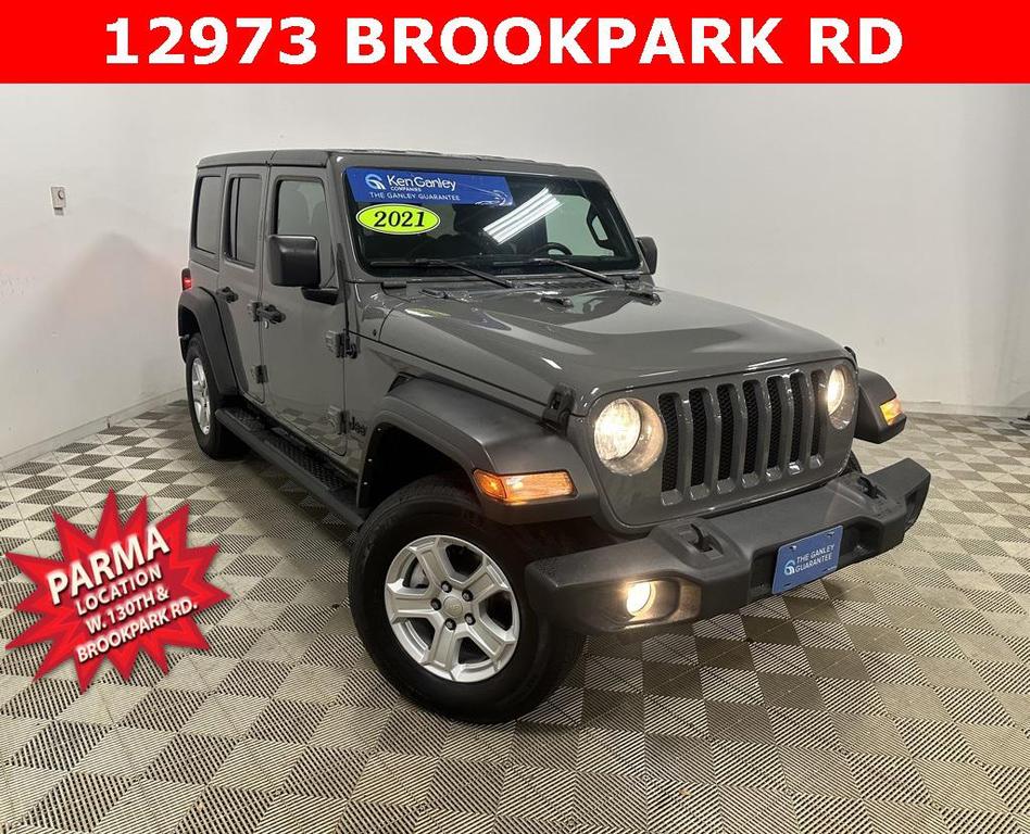 used 2021 Jeep Wrangler Unlimited car, priced at $29,997