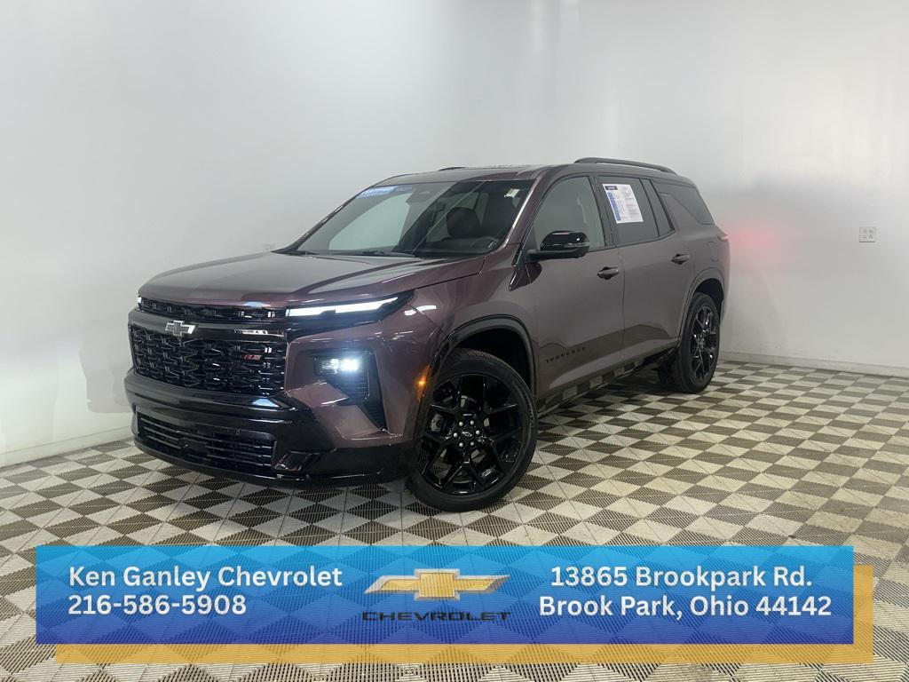 used 2024 Chevrolet Traverse car, priced at $48,100