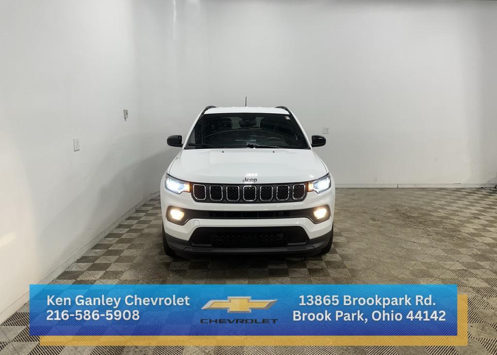 used 2023 Jeep Compass car, priced at $19,576