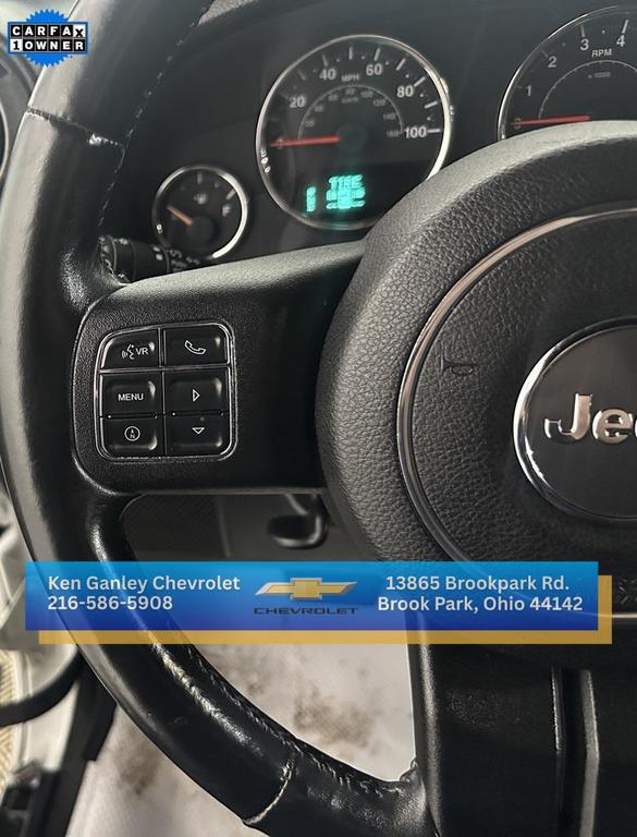 used 2015 Jeep Wrangler car, priced at $15,494