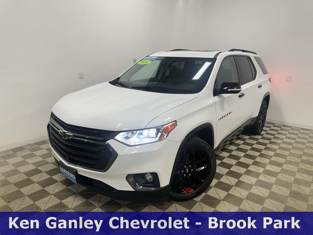 used 2020 Chevrolet Traverse car, priced at $26,993