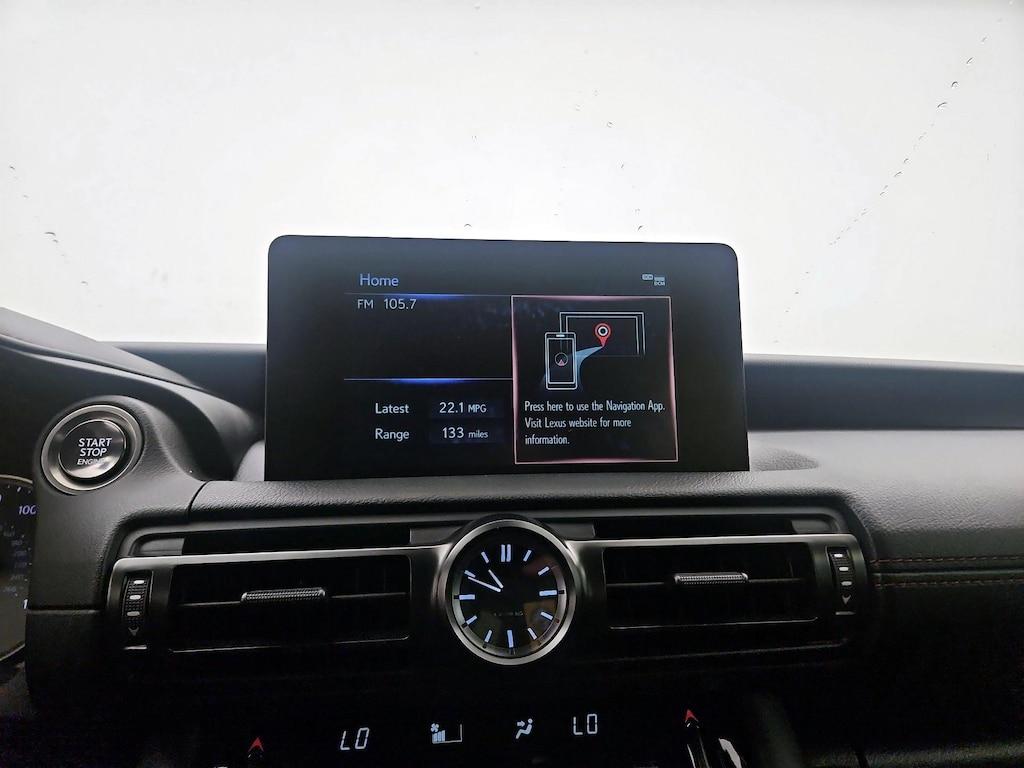 used 2024 Lexus IS 350 car, priced at $44,998