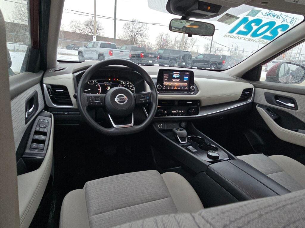 used 2021 Nissan Rogue car, priced at $19,372