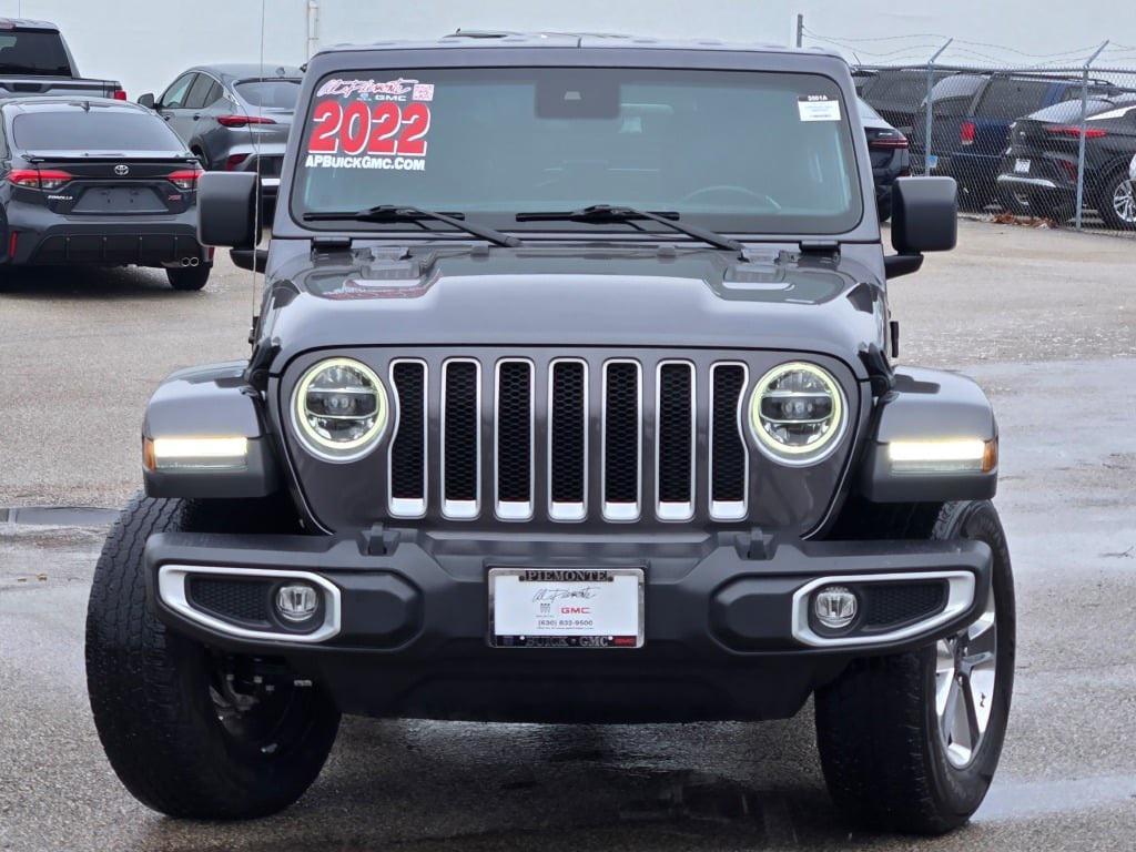 used 2022 Jeep Wrangler Unlimited car, priced at $31,200