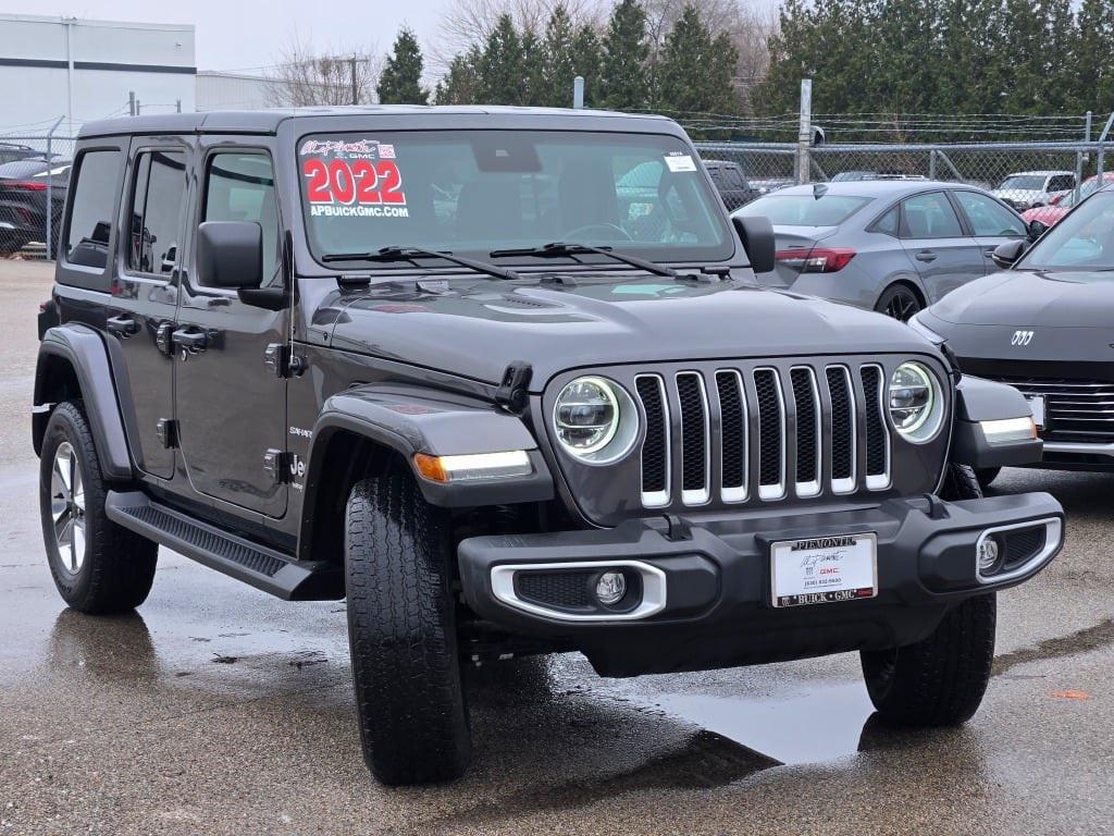 used 2022 Jeep Wrangler Unlimited car, priced at $31,200