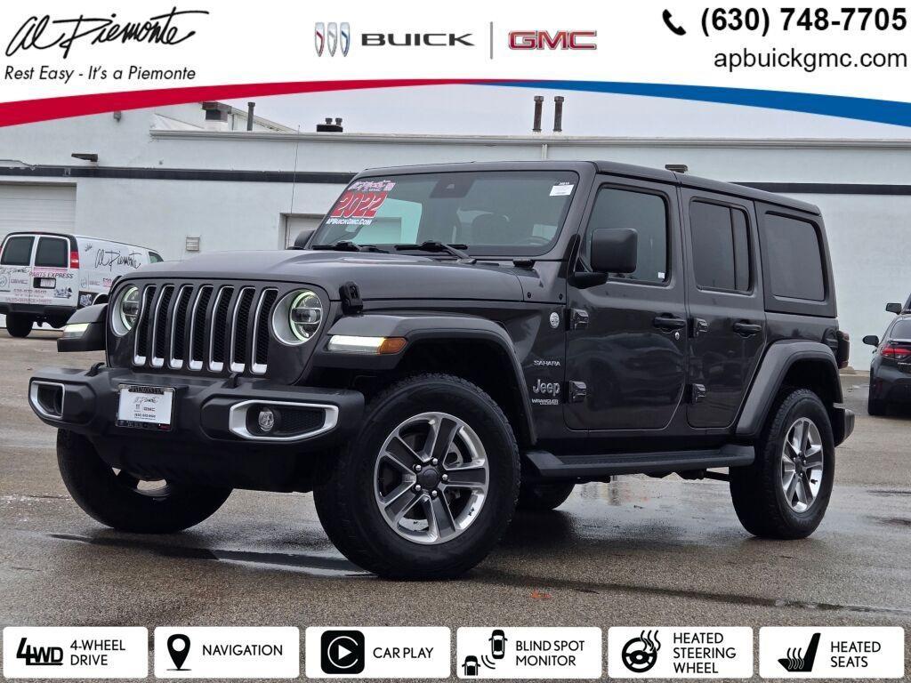 used 2022 Jeep Wrangler Unlimited car, priced at $31,200