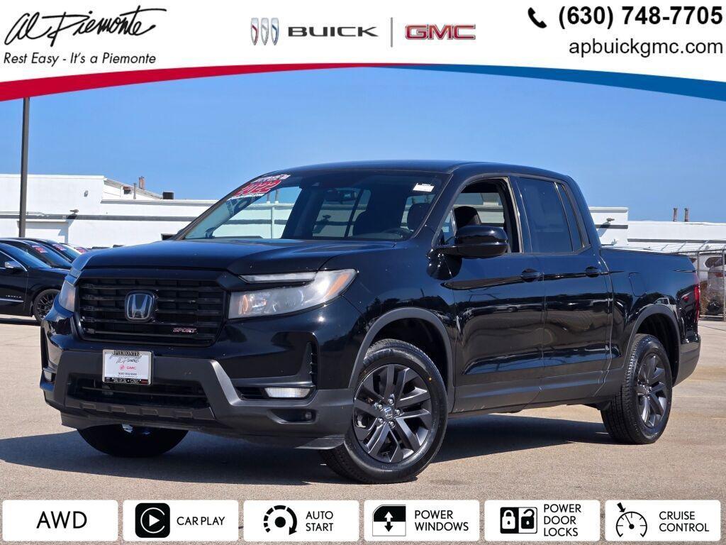 used 2022 Honda Ridgeline car, priced at $25,269